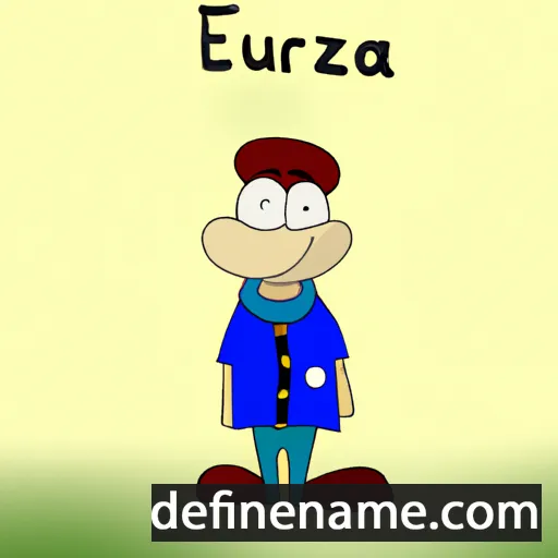 cartoon of the name Eufrazja