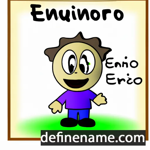 cartoon of the name Eufronio