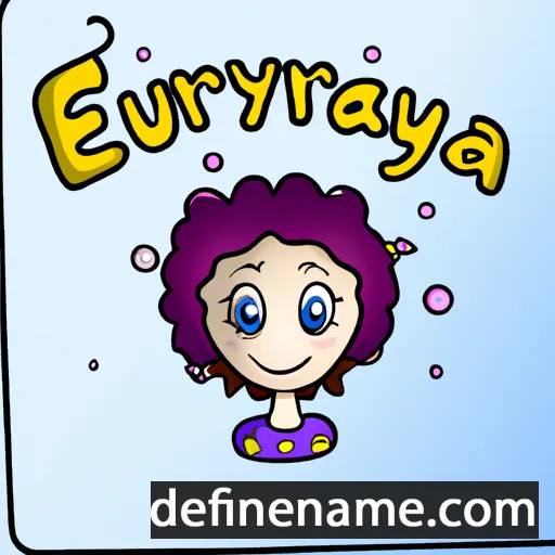 Eufrozyna cartoon