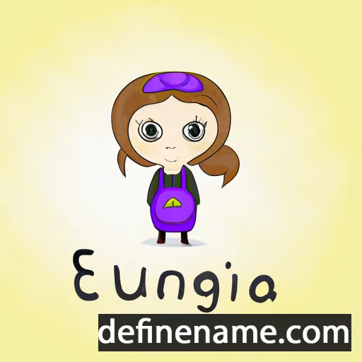 Eugenija cartoon