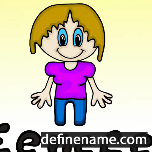 cartoon of the name Eugenije