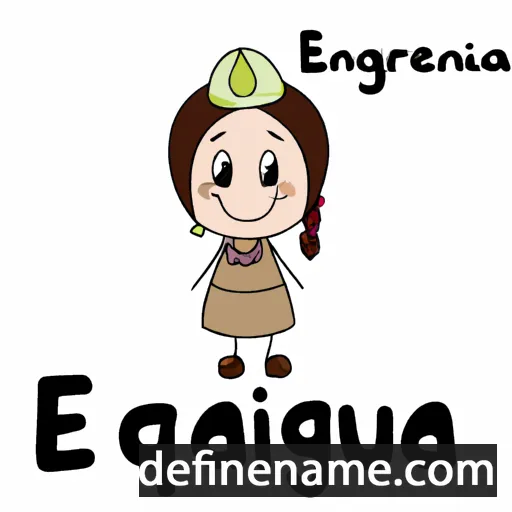 Eugghenia cartoon