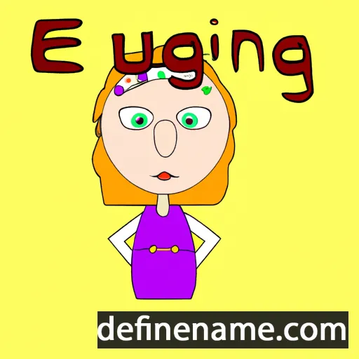 Euginia cartoon