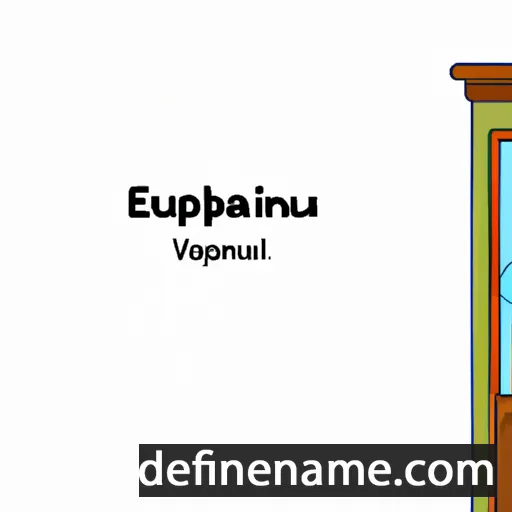 cartoon of the name Eulampia