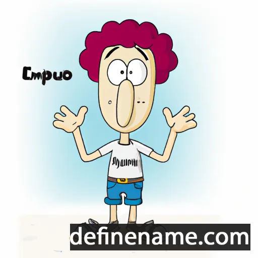 cartoon of the name Eulampios