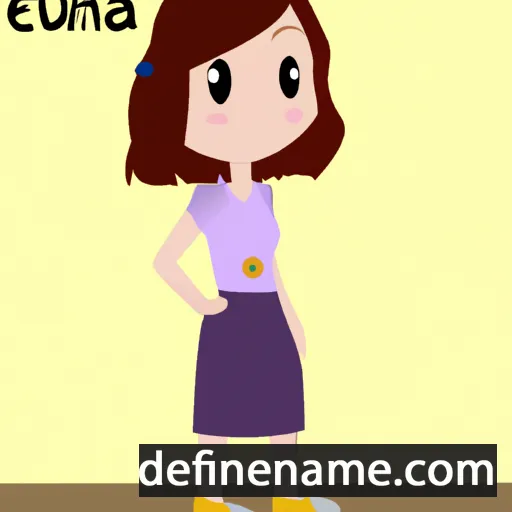 Eulena cartoon