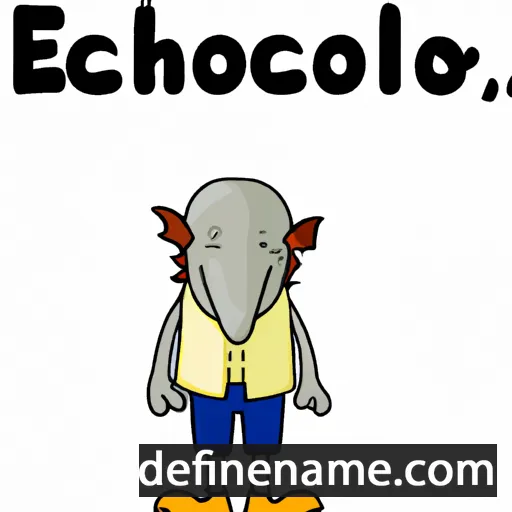 cartoon of the name Eulochio