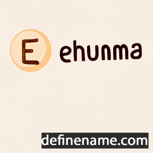 cartoon of the name Eumachia