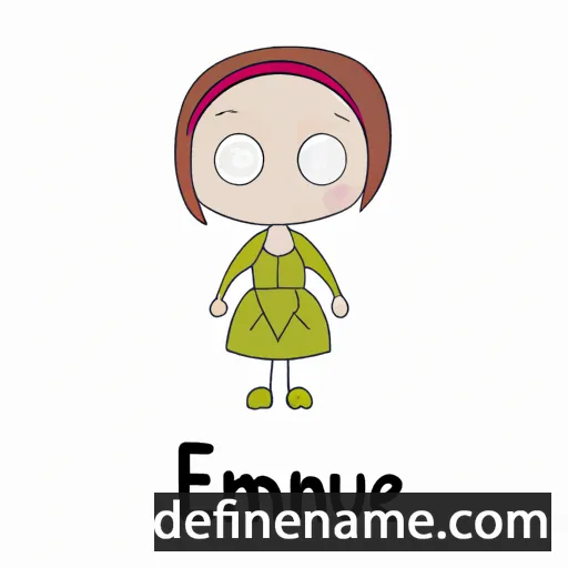 cartoon of the name Eumène