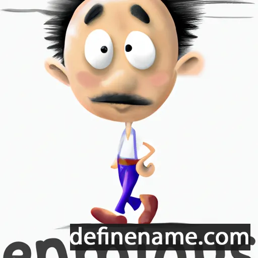 cartoon of the name Eumenios