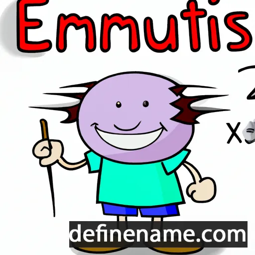 cartoon of the name Eumetis