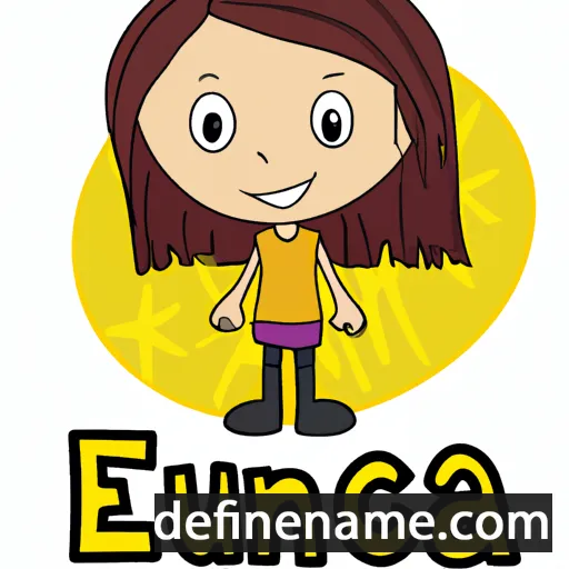 Eunica cartoon