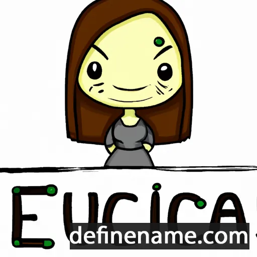 Eunicia cartoon