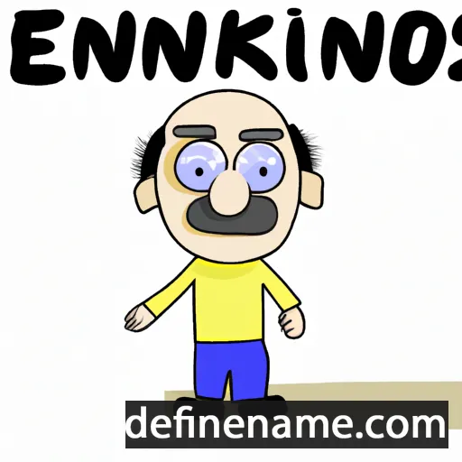 cartoon of the name Eunikianos