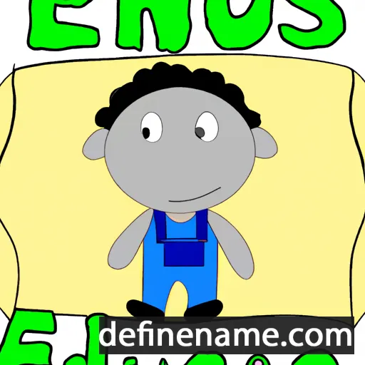 cartoon of the name Eunoios