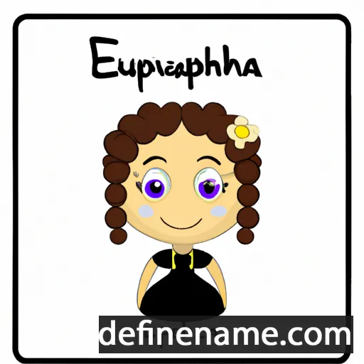 Euphegenia cartoon