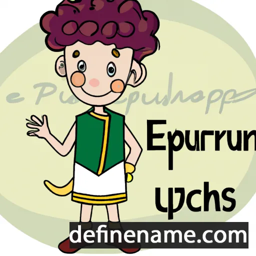 cartoon of the name Euphemianus