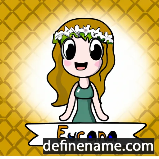 cartoon of the name Eurania