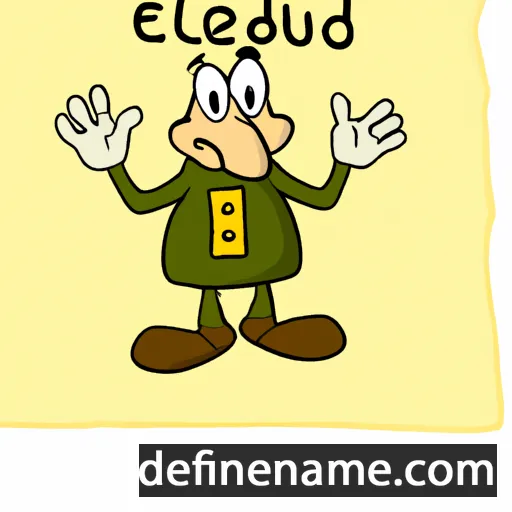 cartoon of the name Eurddolen