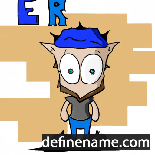 cartoon of the name Euri