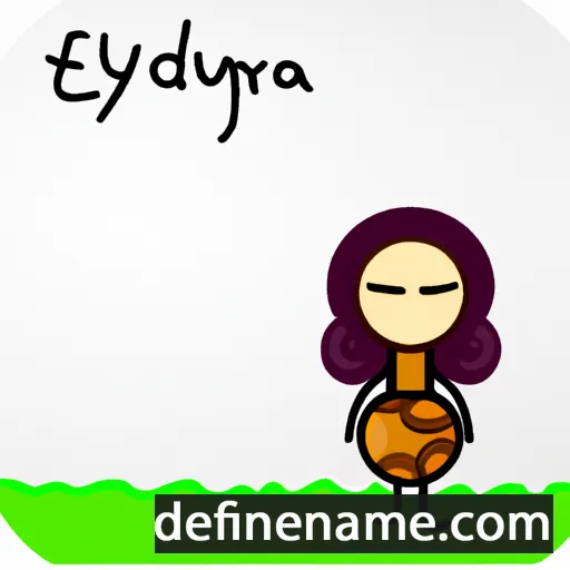 Eurycyda cartoon