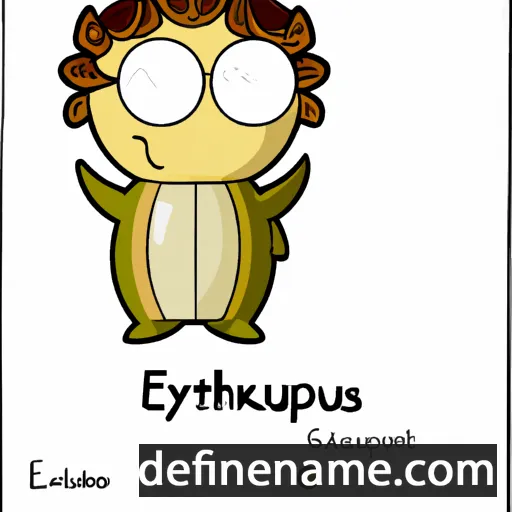 Eurykratidas cartoon