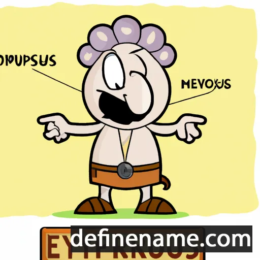 Eurynomus cartoon