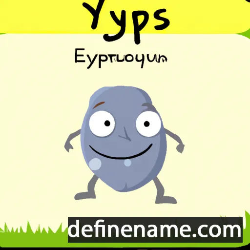 cartoon of the name Eurypylus