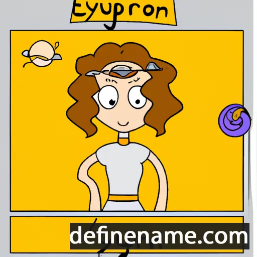 cartoon of the name Eurytion