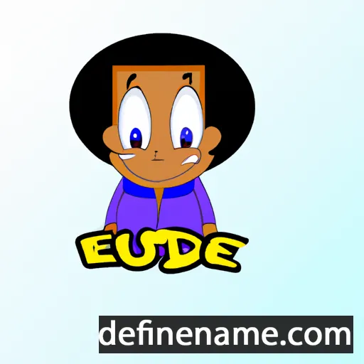 cartoon of the name Euséide