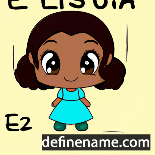 Eusélia cartoon