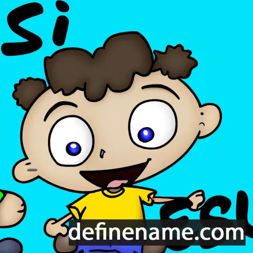 cartoon of the name Eusebi