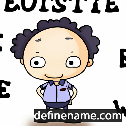 cartoon of the name Eustase