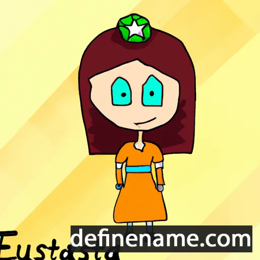 Eustasia cartoon