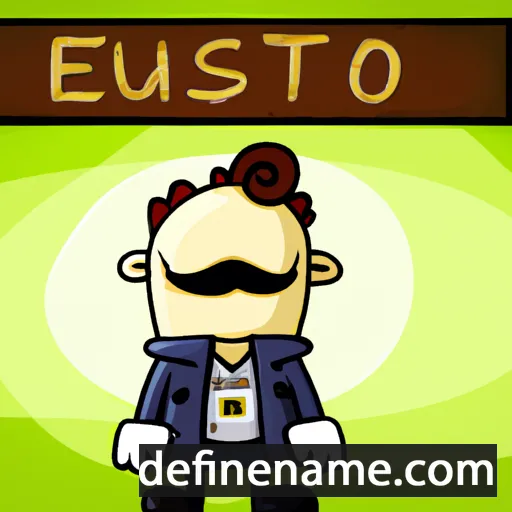 Eustazio cartoon