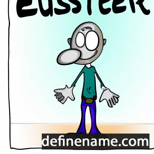 Eustere cartoon