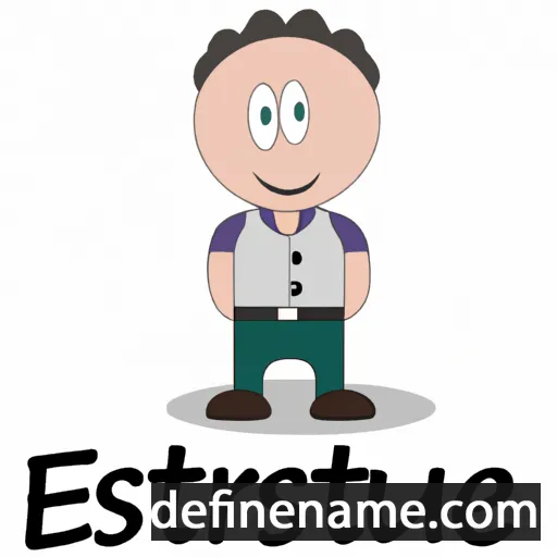 cartoon of the name Eustrate