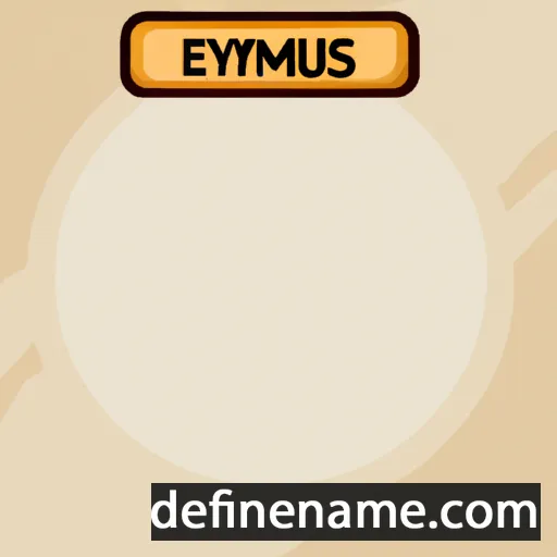 cartoon of the name Euthymenes