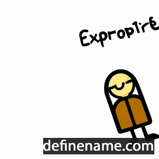 cartoon of the name Eutropie