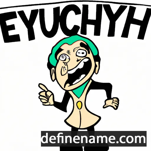 cartoon of the name Eutychian