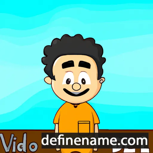 cartoon of the name Evaldo