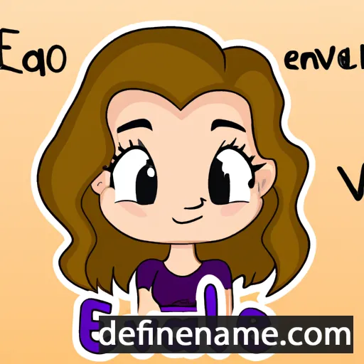 Evalie cartoon