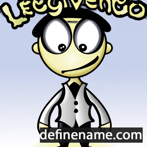 cartoon of the name Evangelico