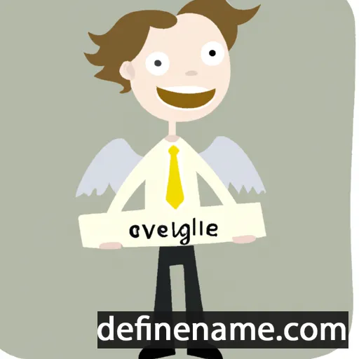 cartoon of the name Evangelist