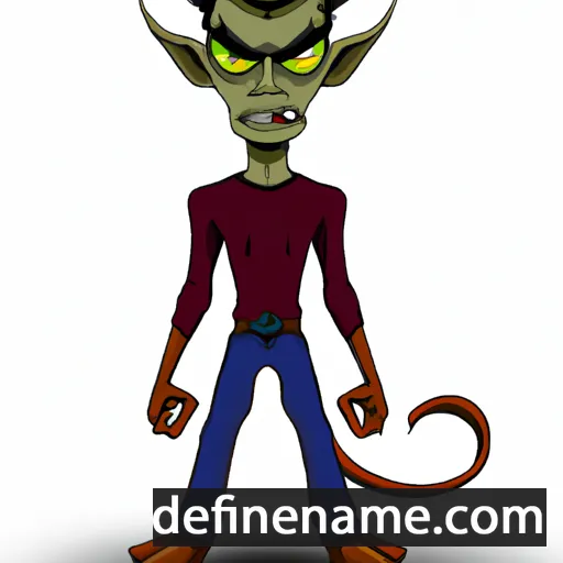 Evdemon cartoon