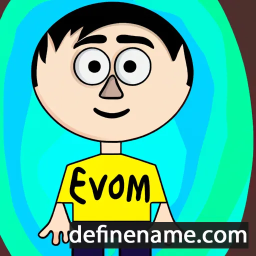 cartoon of the name Evdokim