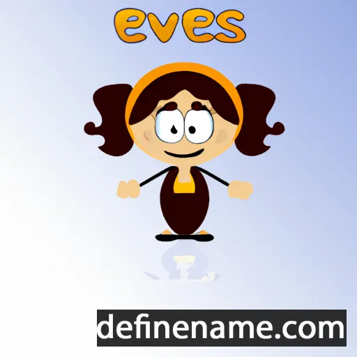 Eveliis cartoon