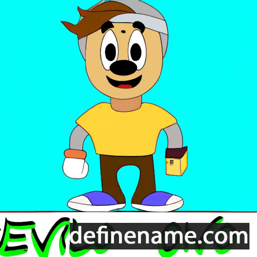 Evelino cartoon