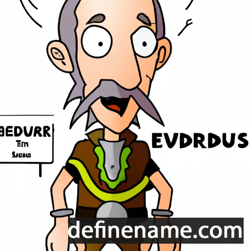 cartoon of the name Everardus