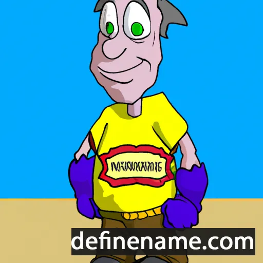 cartoon of the name Everhardus